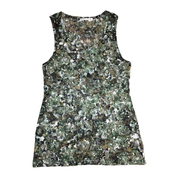 Cato Tops - 💥BOGO🛑 Sheer Lace Tank Blouse size Small Green Lace Tank